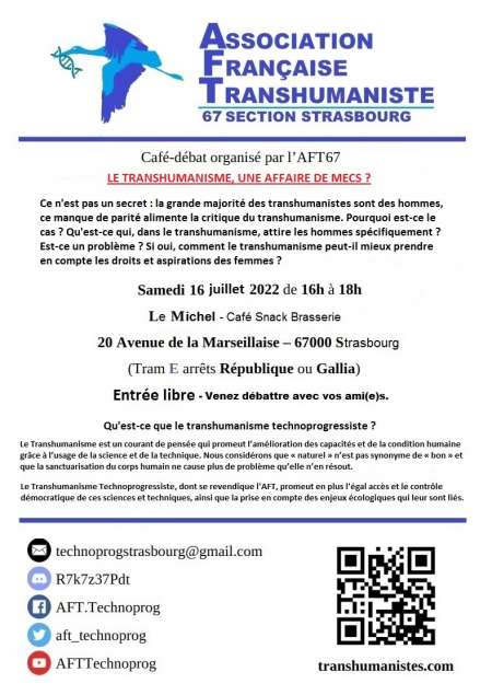 Photo ads/1989000/1989564/a1989564.jpg : Débat : Le Transhumanisme, une affaire de mecs ?