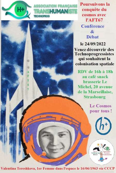 Photo ads/2028000/2028215/a2028215.jpg : Débat : Colonisation de l'espace & Transhumanisme