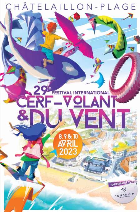Photo ads/2110000/2110652/a2110652.jpg : Festival du cerf-volant Chatelaillon-plage 2023