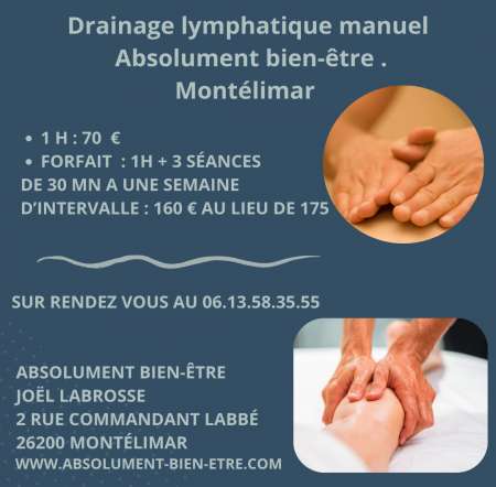 Photo ads/2319000/2319018/a2319018.png :  Drainage lymphatique manuel de Vodder -Montélimar