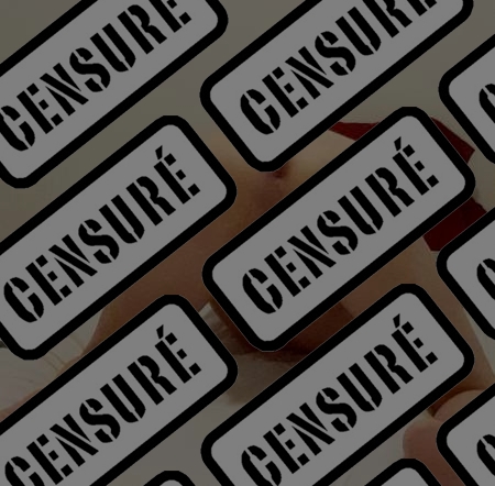 Photo ads/2343000/2343627/a2343627_censure.jpg : Lope Gay Blanche pute à Blacks / arabes