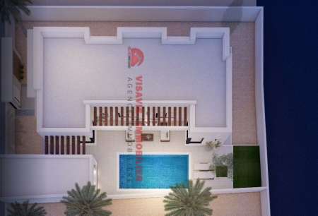 Photo ads/2381000/2381512/a2381512.jpg : Djerba maison zone urbaine titre bleu conformité