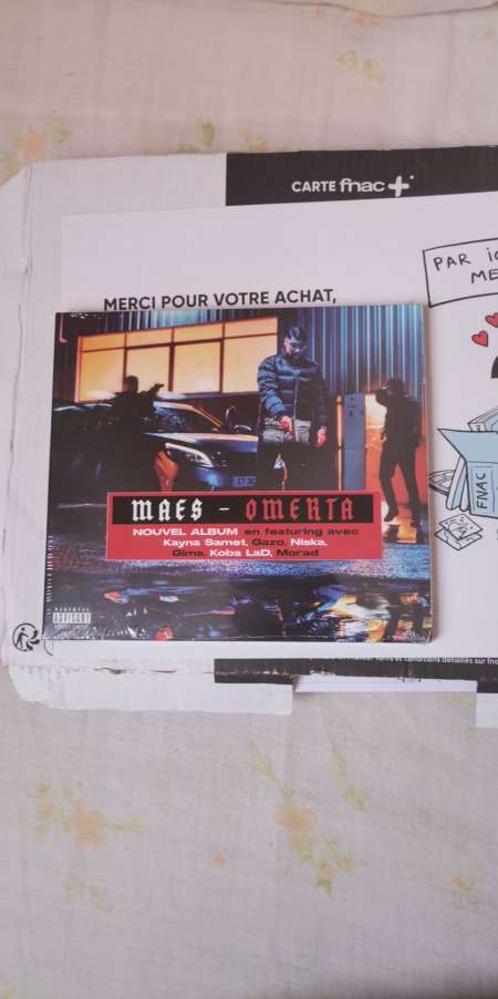 Photo ads/2484000/2484875/a2484875.jpg : Maes - Omerta (CD Album)