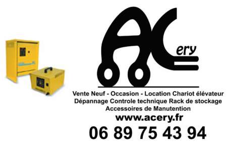 CHARGEUR DE BATTERIE POUR NACELLE ELECTRIQUE
