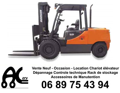 LOCATION CHARIOT ELEVATEUR 5 TONNES