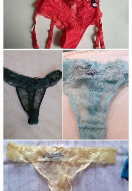 Photo ads/2501000/2501951/a2501951.jpg :  Petite culotte et dessous porté et non porté