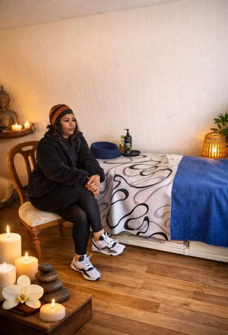 Photo ads/2556000/2556824/a2556824.jpg : Massage Africain aux huiles chaudes