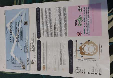 Photo ads/2593000/2593792/a2593792.jpg : Def Leppard Paris mercredi 08 juillet 2026