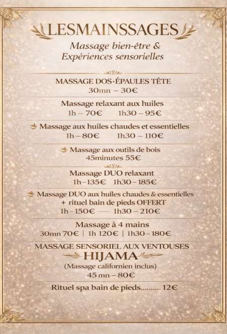 Photo ads/2609000/2609793/a2609793.jpg : Les MainsSages bien être