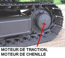 Photo ads/474000/474694/a2009121707-2616625.jpg :  Moteur de traction,reducteur  de chenille mini et midi pelle 